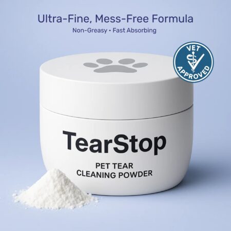 TearStop™ – Natural Tear Stain Prevention & Removal Powder